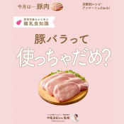 【離乳食】豚肉を学ぼう